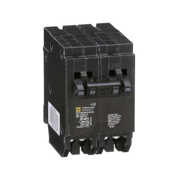 Square D Square D HomeLine 30 amps Tandem 2-Pole Circuit Breaker HOMT2020230CP - main